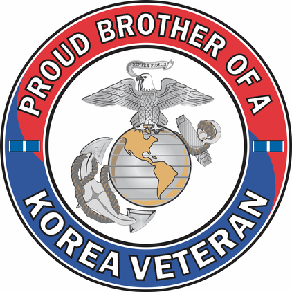 U.S. Marine Corps Proud Brother of a Korea Veteran