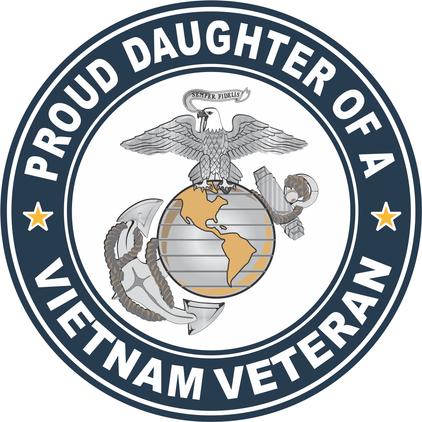 U.S. Marine Corps Proud Daughter of a Vietnam Veteran