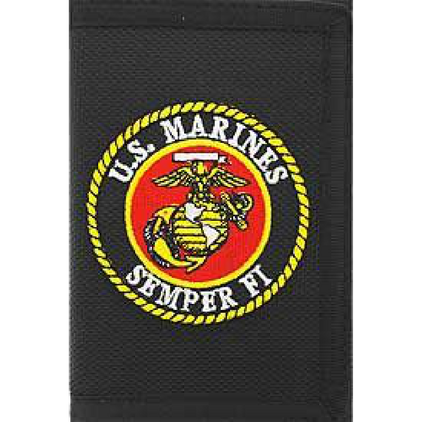 U.S. Marine Corps Trifold Direct Embroidered Wallet