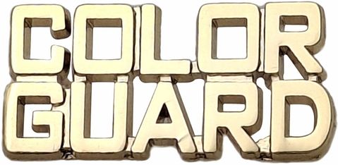 US Military Color Guard Lapel Pin