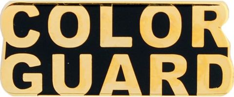 US Military Color Guard Lapel Pin