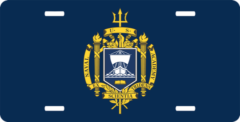 US Naval Academy License Plate