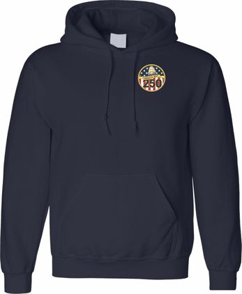 U.S. Navy 250th Anniversary Printed Hoodie