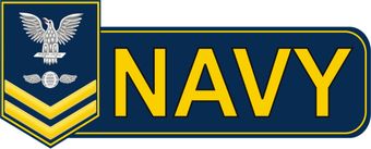 U.S. Navy 2nd Class Aviation Electricians Mate ( AE ) Gold Bumper Sticker