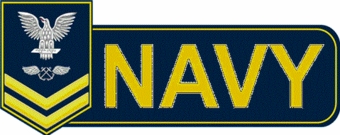 U.S. Navy 2nd Class Aviation Support Equipment Technician ( AS ) Gold Bumper Sticker