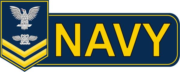 U.S. Navy 2nd Class Aviation Warfare Systems Operator ( AW ) Gold Bumper Sticker