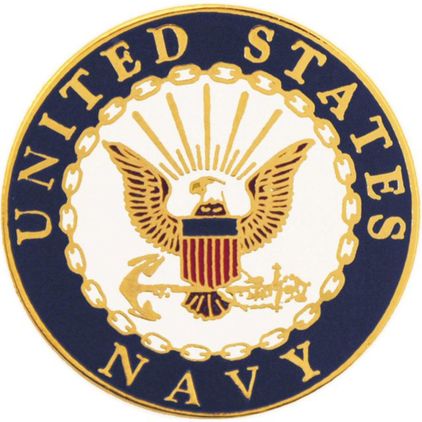 U.S. Navy 3/4" LAPEL PIN