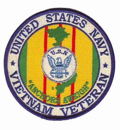 U.S. Navy 4" Vietnam Veteran Patch