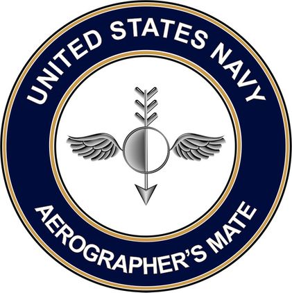 U.S. Navy Aerographers Mate AG Decal