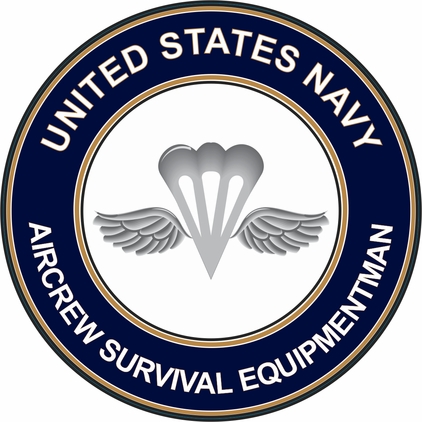 U.S. Navy Aircrew Survival Equipmentman AZ Decal