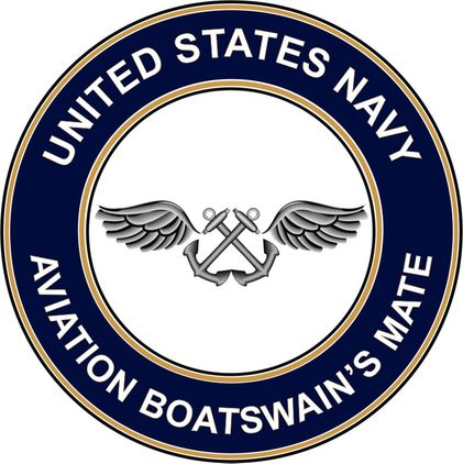 U.S. Navy Aviation Boatswain's Mate AB decal