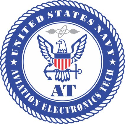 U.S. Navy Aviation Electrician's Tech Decal Sticker