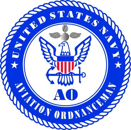 U.S. Navy Aviation Ordnanceman Decal Sticker
