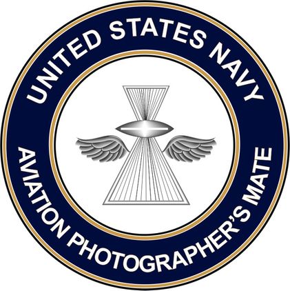 U.S. Navy Aviation Photographer's Mate PH decal