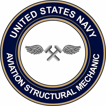 U.S. Navy Aviation Structural Mechanic AM decal