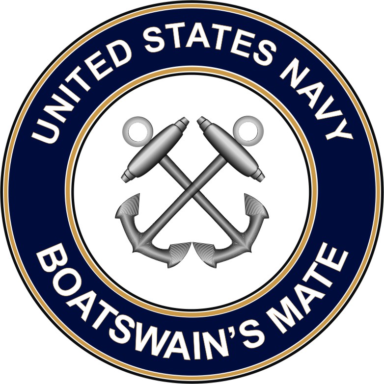 U.S. Navy Boatswains Mate BM decal