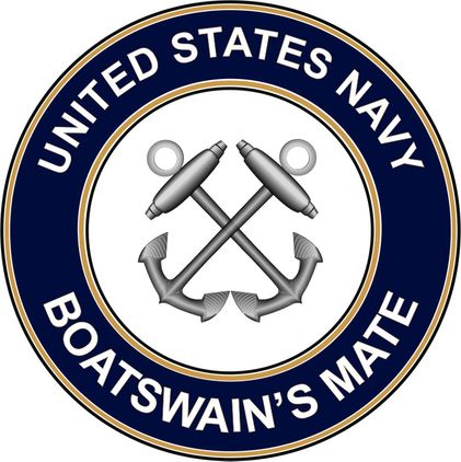 U.S. Navy Boatswains Mate BM decal