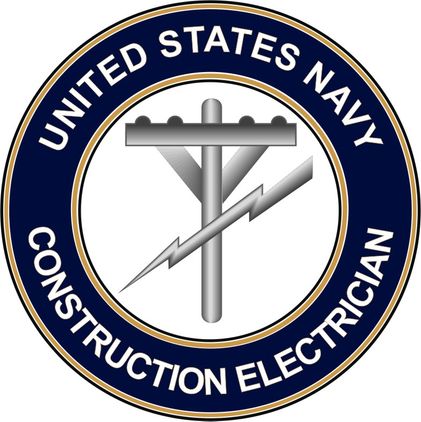 U.S. Navy Construction Electrician CE decal