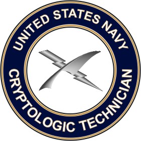 U.S. Navy Cryptologic Technician CT decal