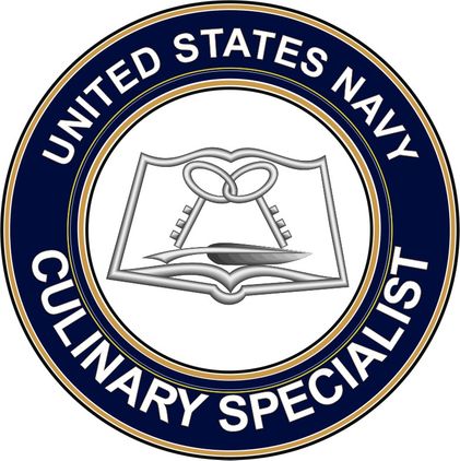 U.S. Navy Culinary Specialist CS decal