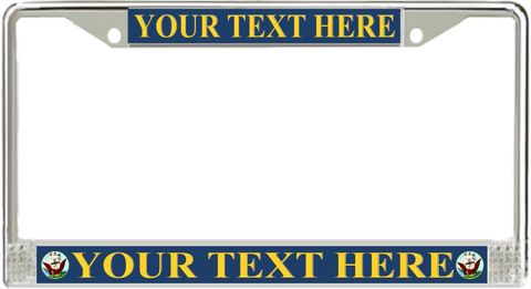 U.S. Navy CUSTOM License Plate Frames