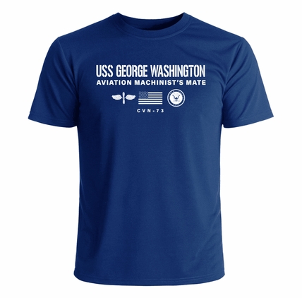 US Navy Custom Ship Aviation Machinist's Mate T-Shirt