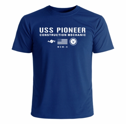 US Navy Custom Ship Construction Mechanic T-Shirt