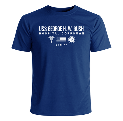 US Navy Custom Ship Hospital Corpsman T-Shirt
