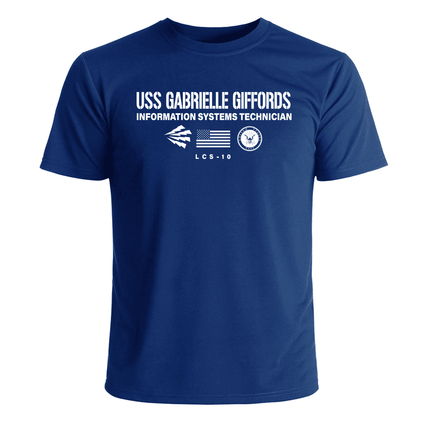 US Navy Custom Ship Information Systems Technician T-Shirt