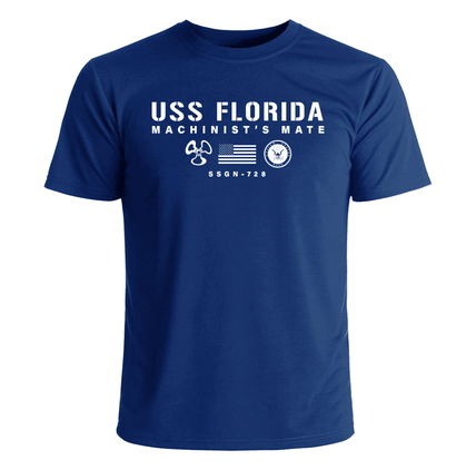US Navy Custom Ship Machinist's Mate T-Shirt