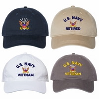 U.S. Navy Dad Caps Thumbnail Illustration
