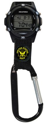 U.S. Navy Digital Clip Watch