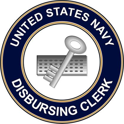 U.S. Navy Disbursing Clerk DK decal