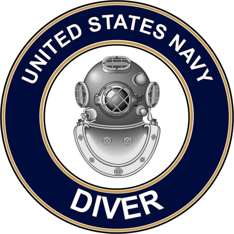 U.S. Navy Diver ND decal
