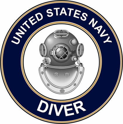 U.S. Navy Diver ND decal
