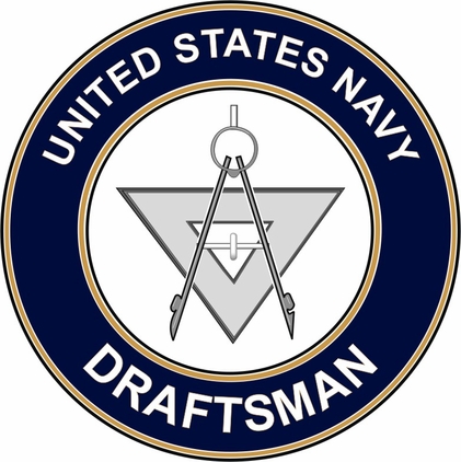 U.S. Navy Draftsman DM decal