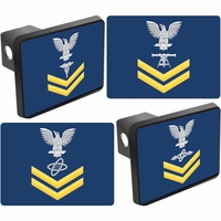 U.S. Navy E-5 Gold Rate Hitch Covers Thumbnail Illustration