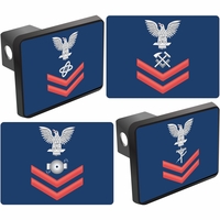 U.S. Navy E-5 Red Rate Hitch Covers Thumbnail Illustration