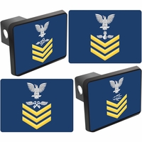 U.S. Navy E-6 Gold Rate Hitch Covers Thumbnail Illustration