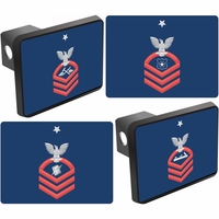 U.S. Navy E-8 Red Rate Hitch Covers Thumbnail Illustration