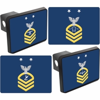 U.S. Navy E-9 Gold Rate Hitch Covers Thumbnail Illustration