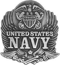 U.S. Navy Eagle Lapel Hat Pin