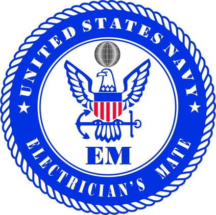 U.S. Navy Electrician's Mate Decal Sticker