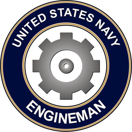 U.S. Navy Engineman EN decal