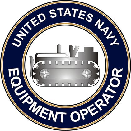 U.S. Navy Equipment Operator EO decal
