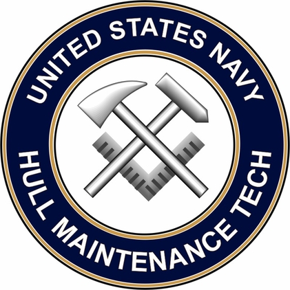 U.S. Navy Hull Maintenance Tech HT decal
