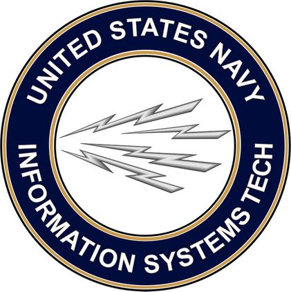 U.S. Navy Information Systems Technician IT decal