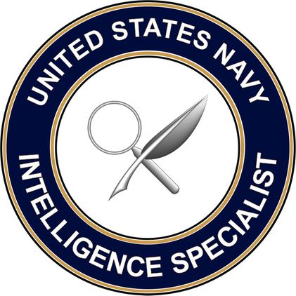 U.S. Navy Intelligence Specialist IS decal