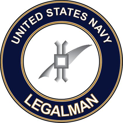 U.S. Navy Legalman LN decal