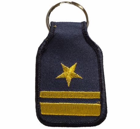 U.S. Navy Lieutenant Junior Grade Rank Key Ring